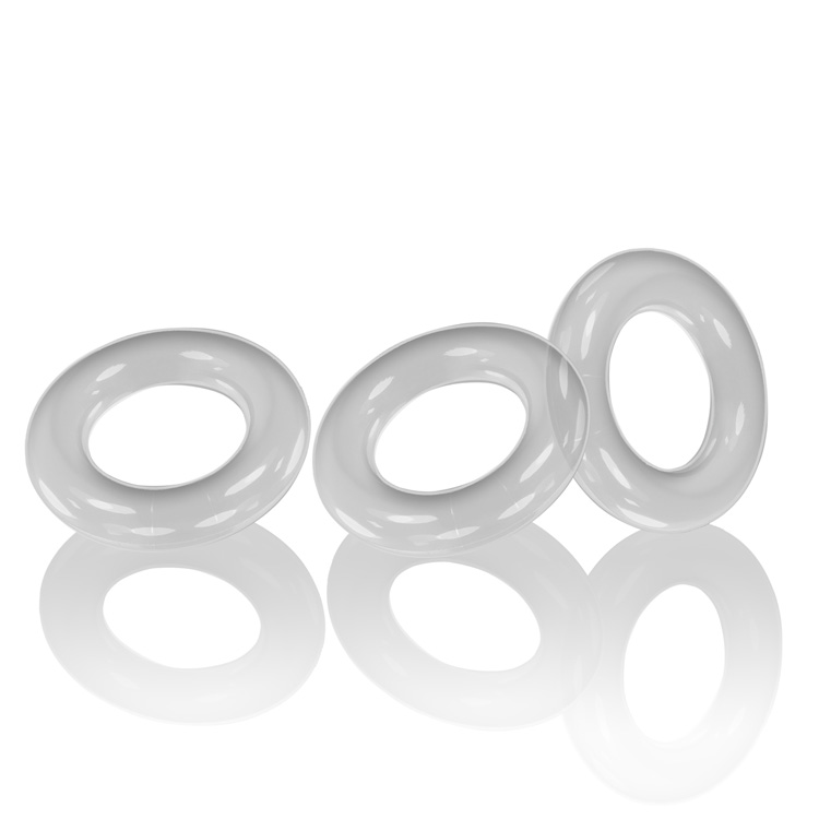 willy rings  pack cockrings clear 