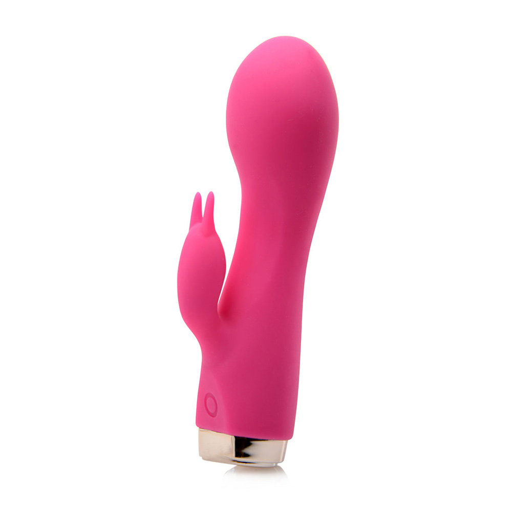 wonder mini rabbit silicone vibrator pink 