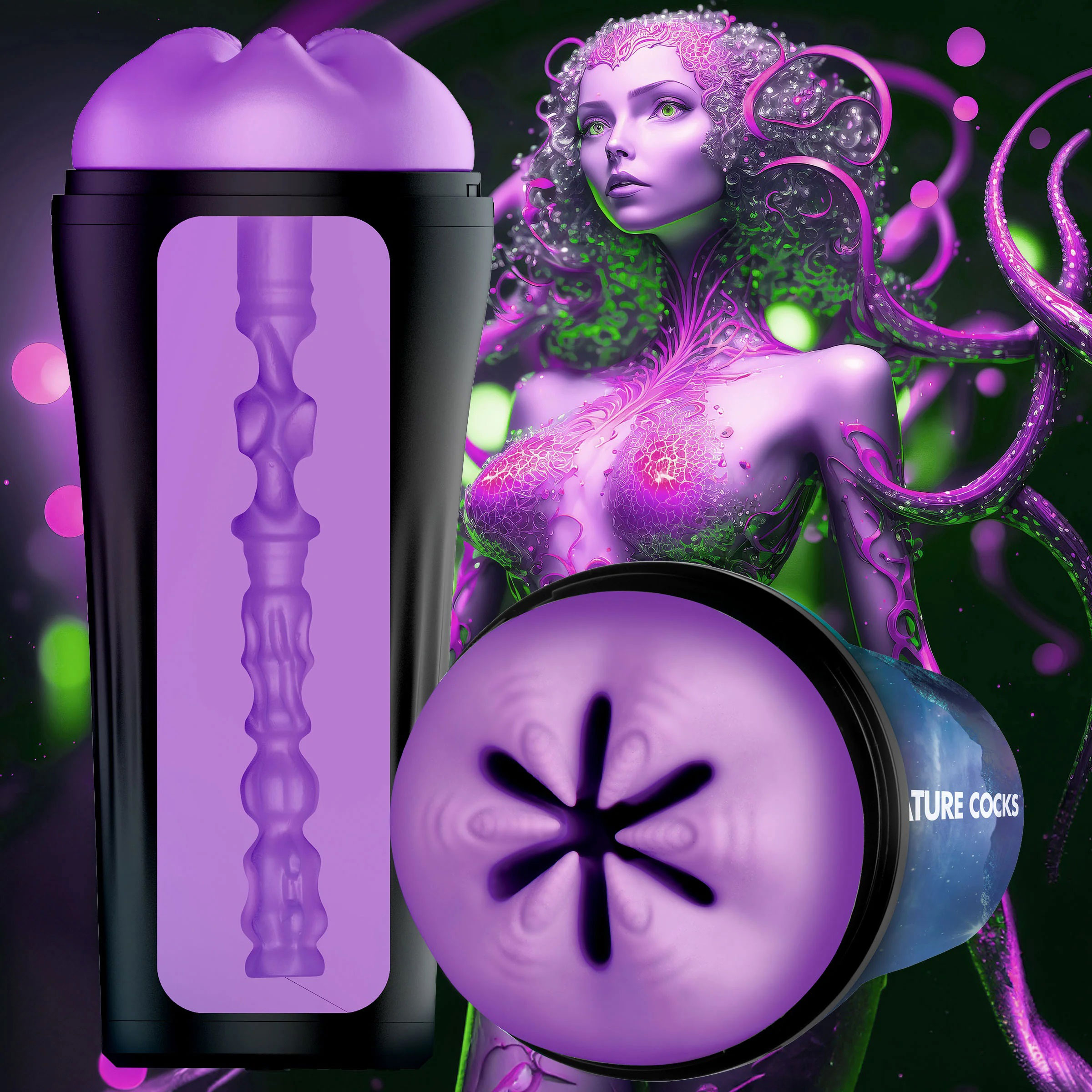 wormhole alien stroker purple 