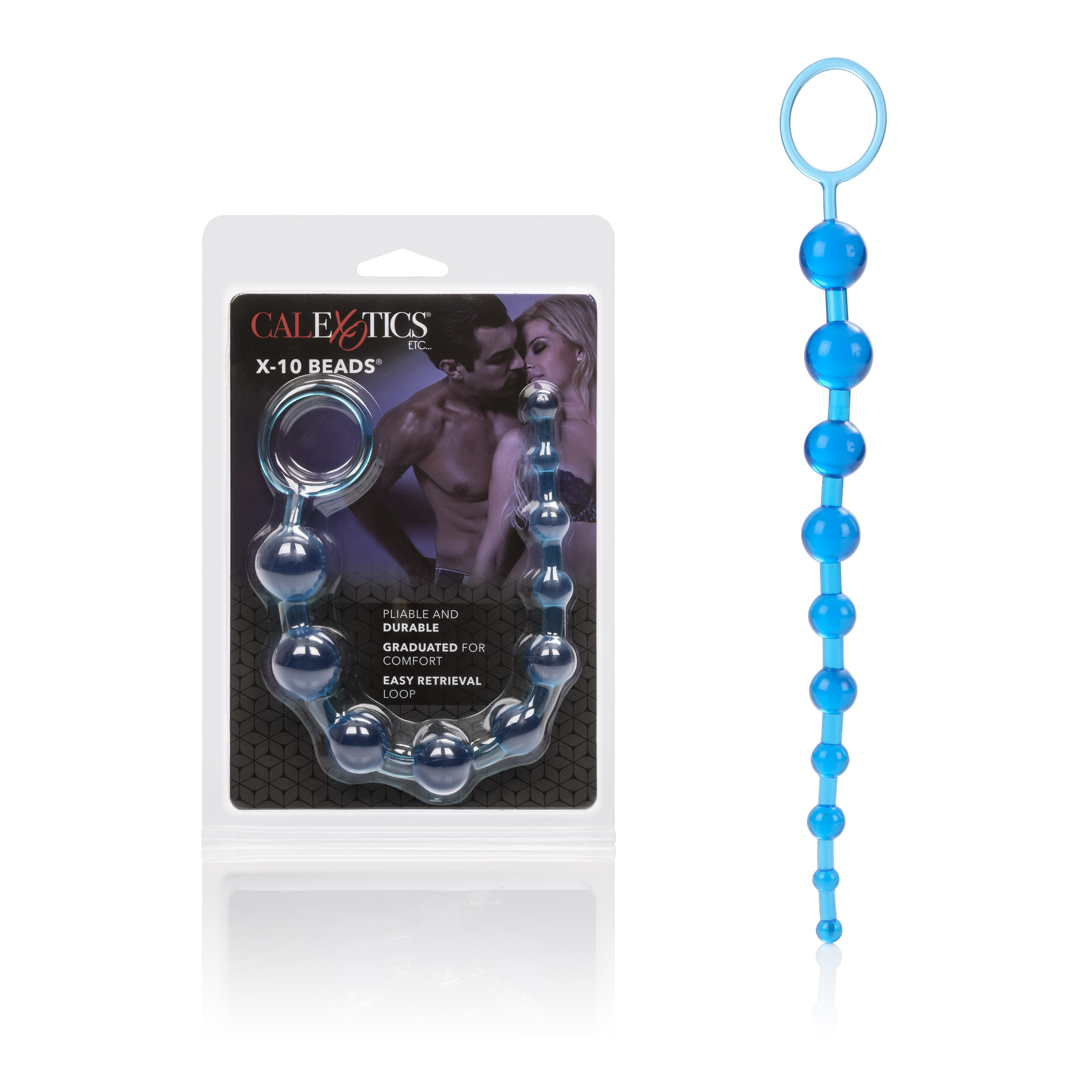 x  beads blue 