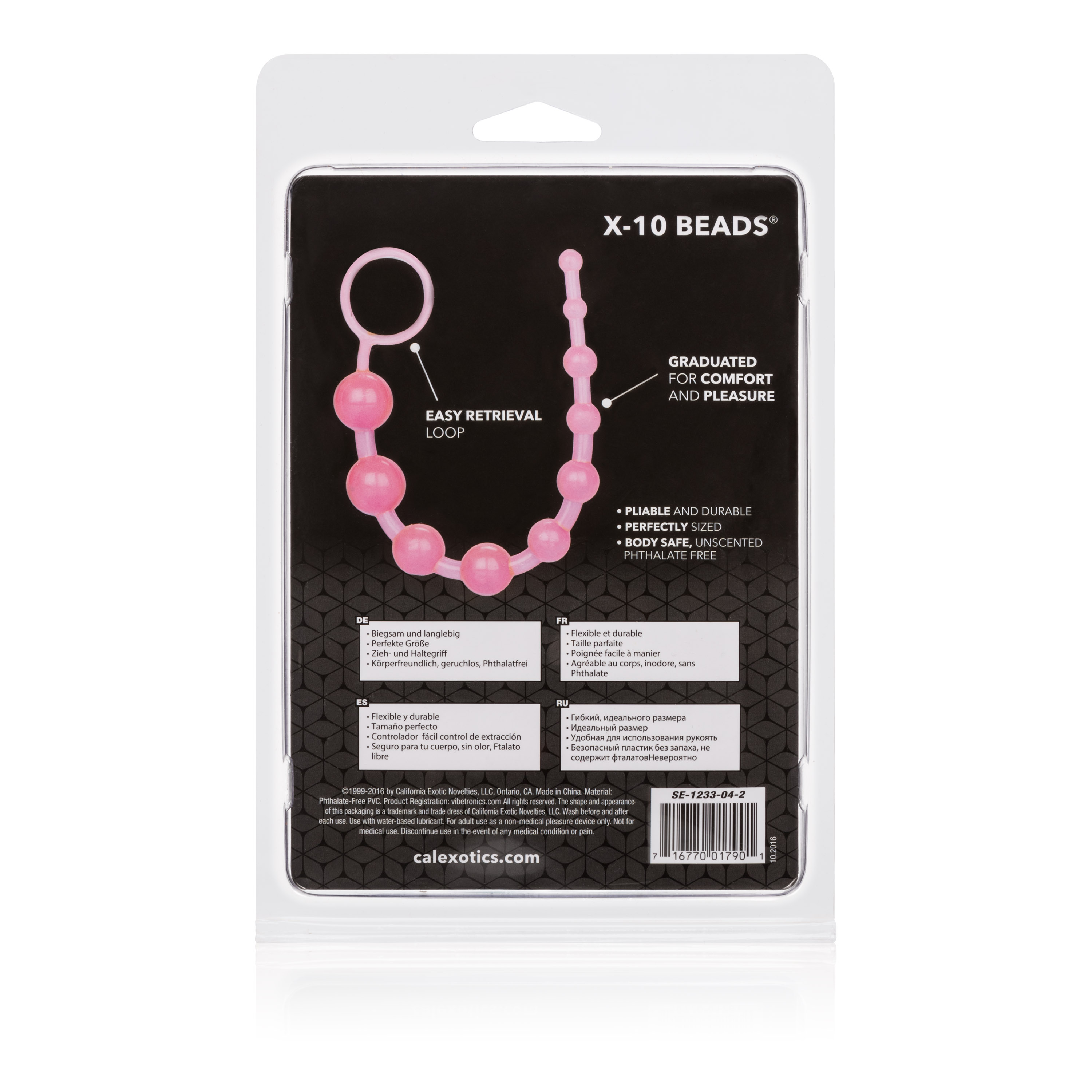 x  beads pink 