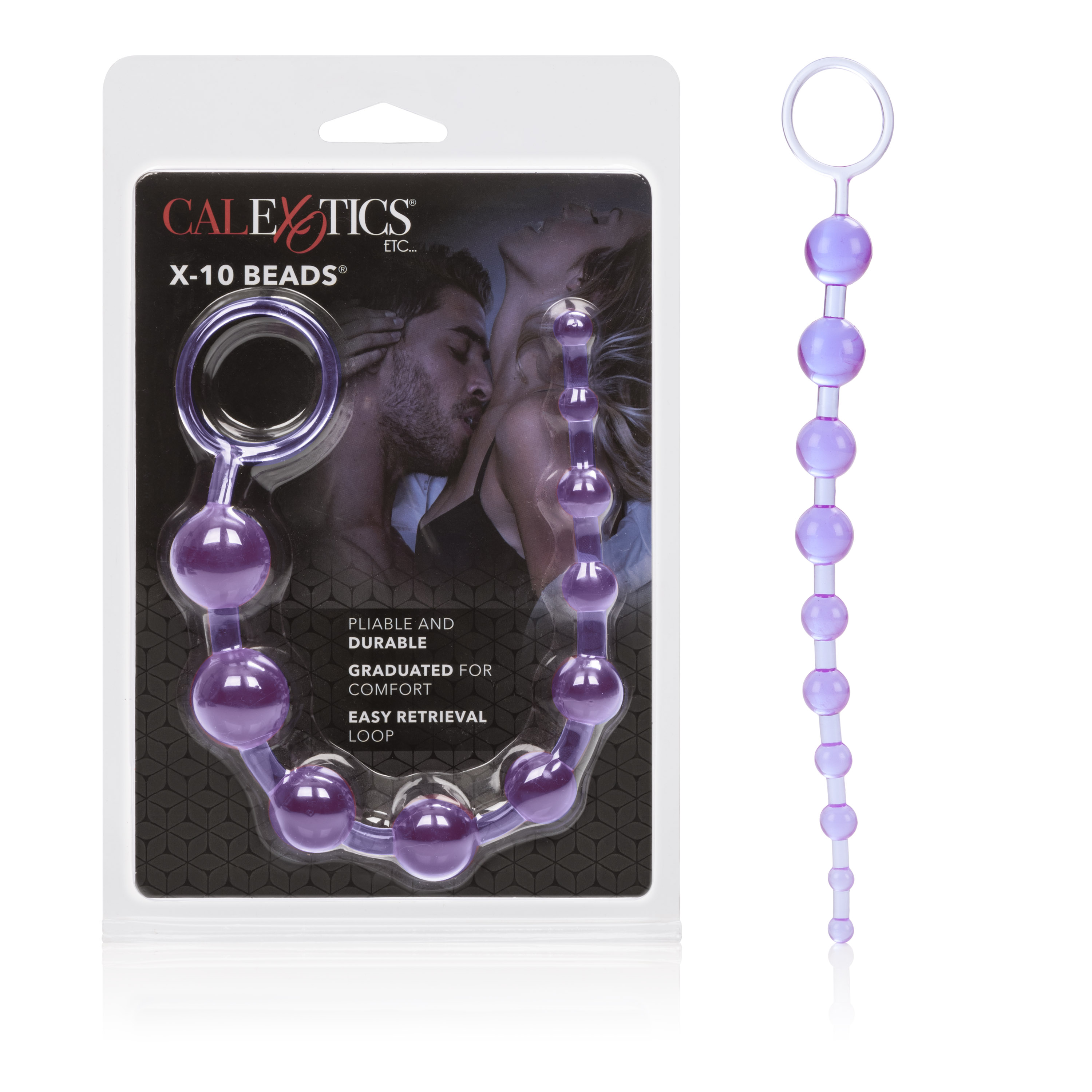 x  beads purple 