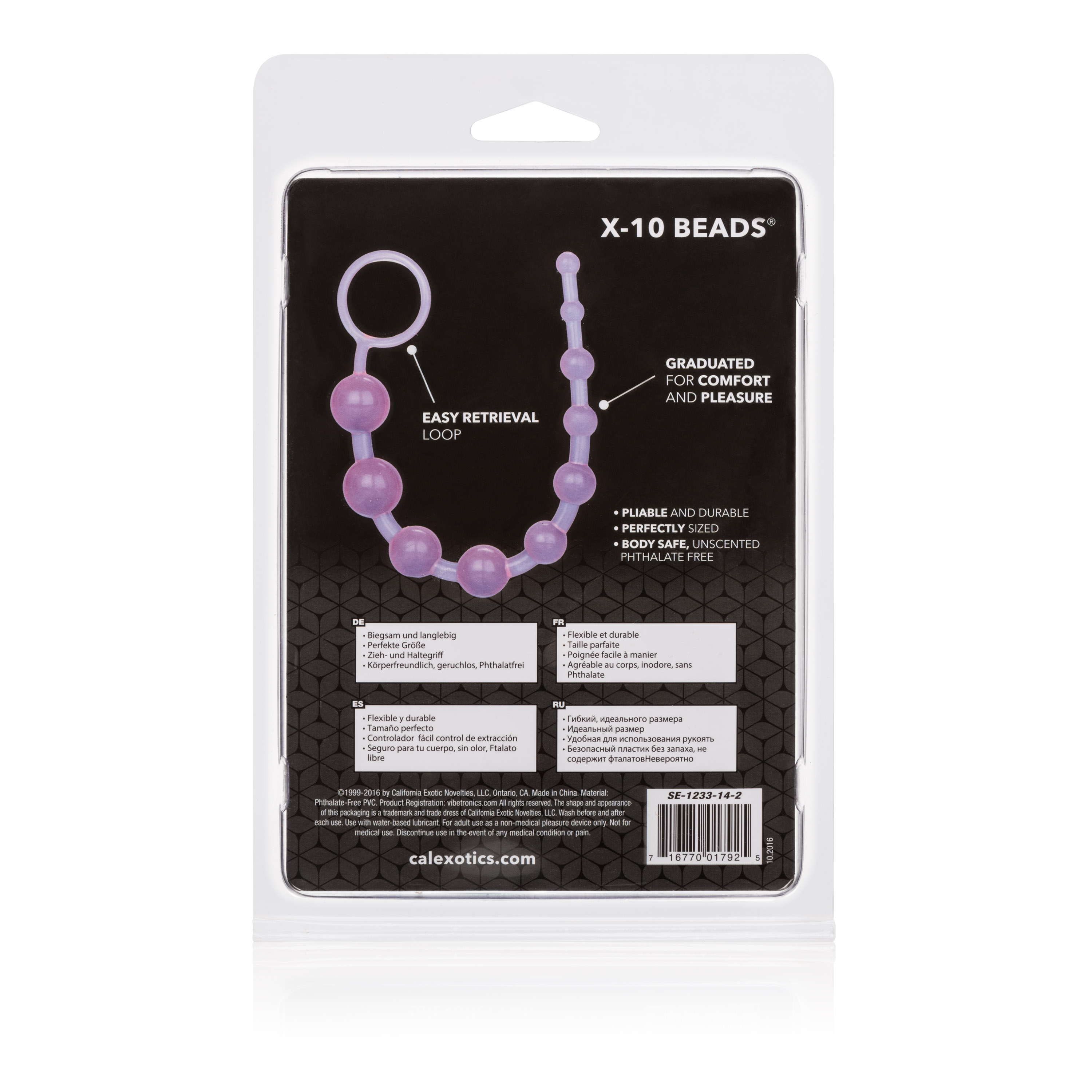 x  beads purple 