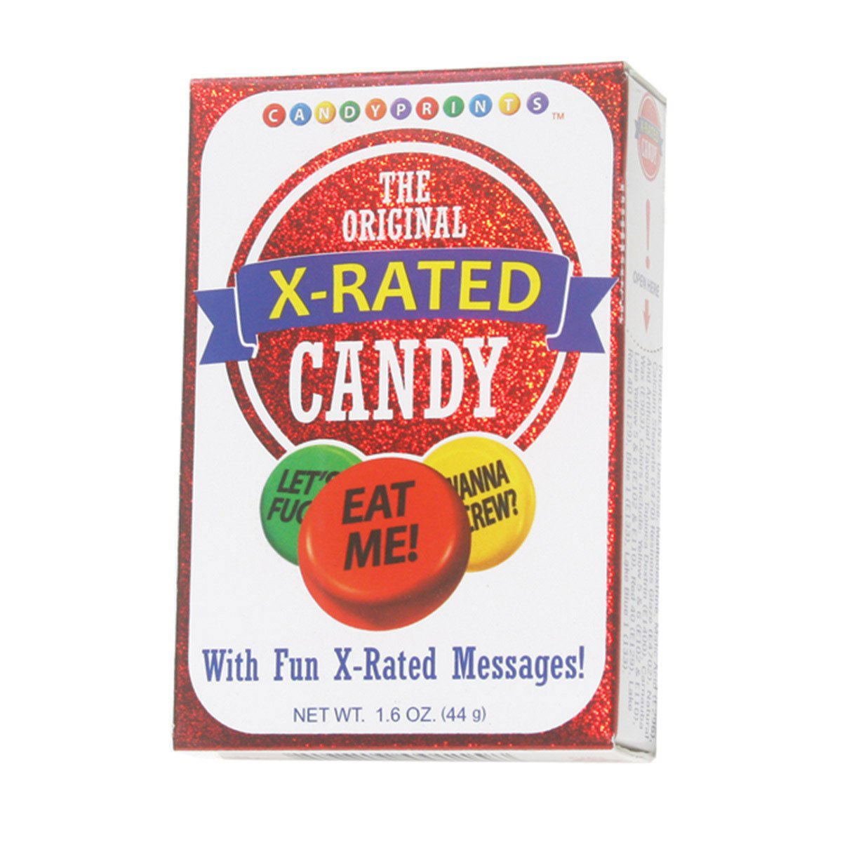 x rated candy  pk display 