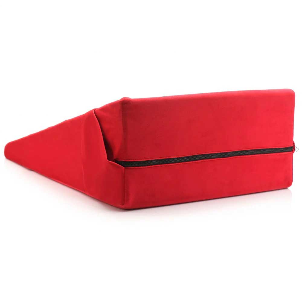xl love cushion large wedge pillow red 