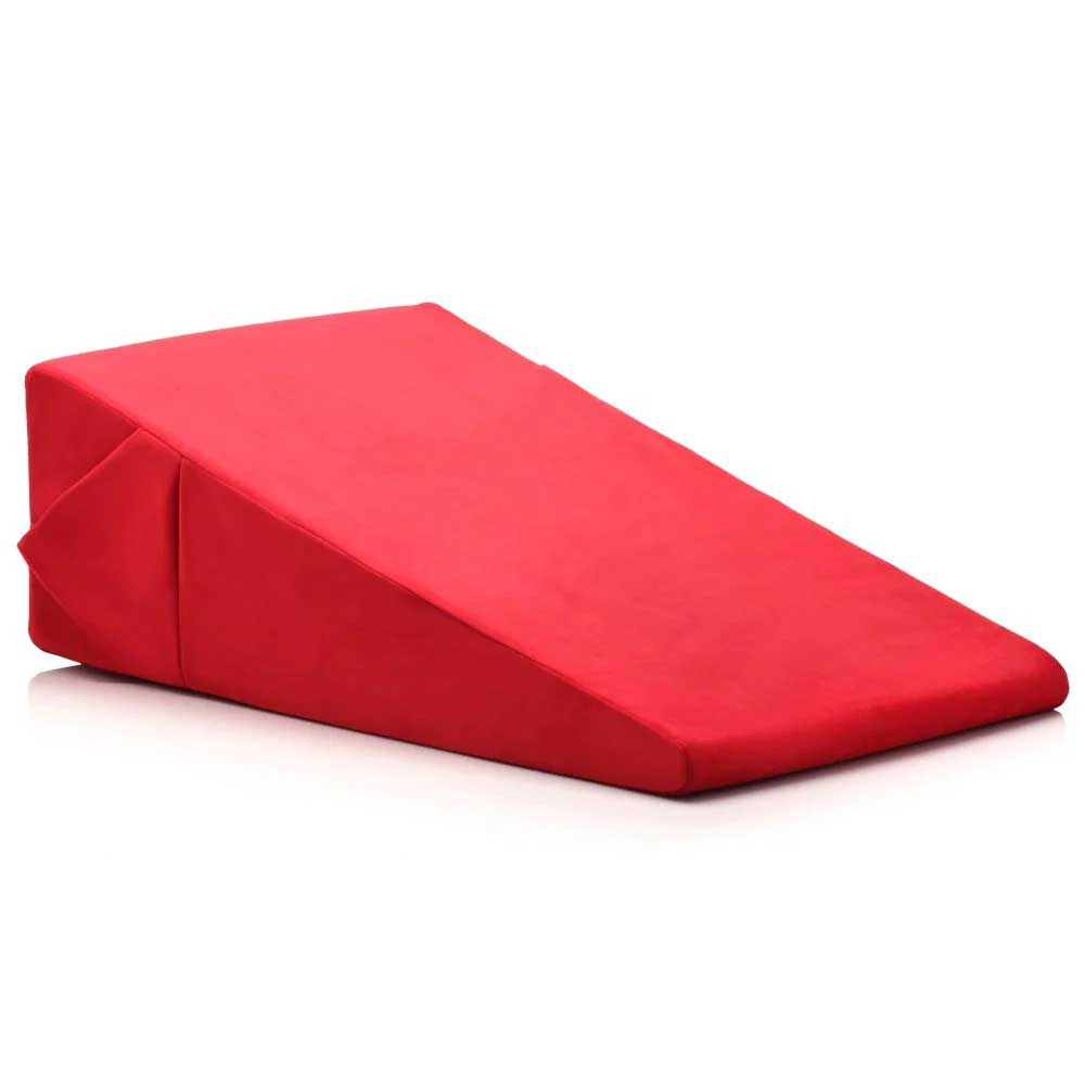 xl love cushion large wedge pillow red 