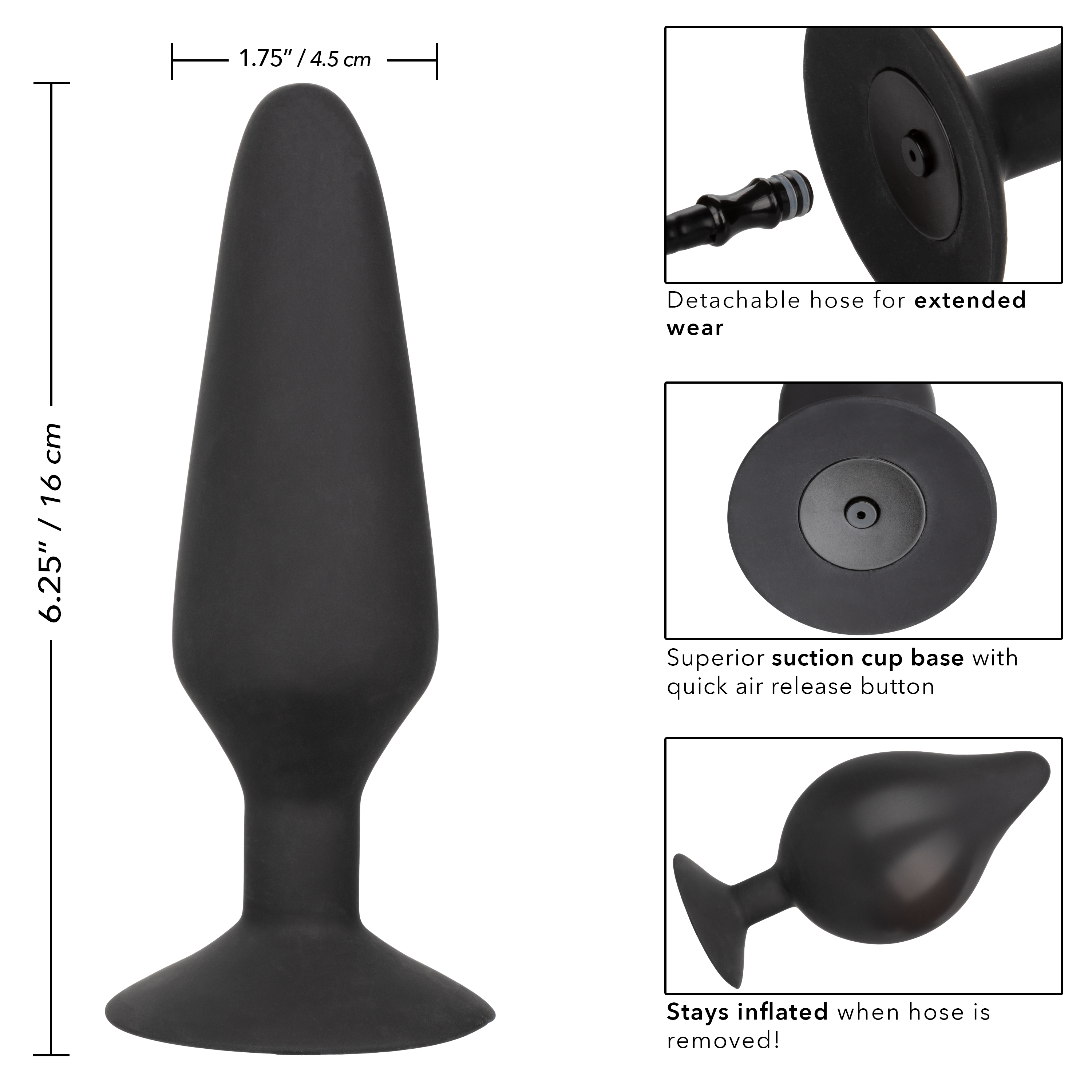 xl silicone inflatable plug 