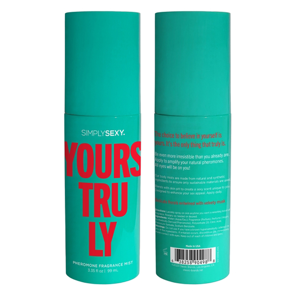 yours truly pheromone fragrance mists . oz 