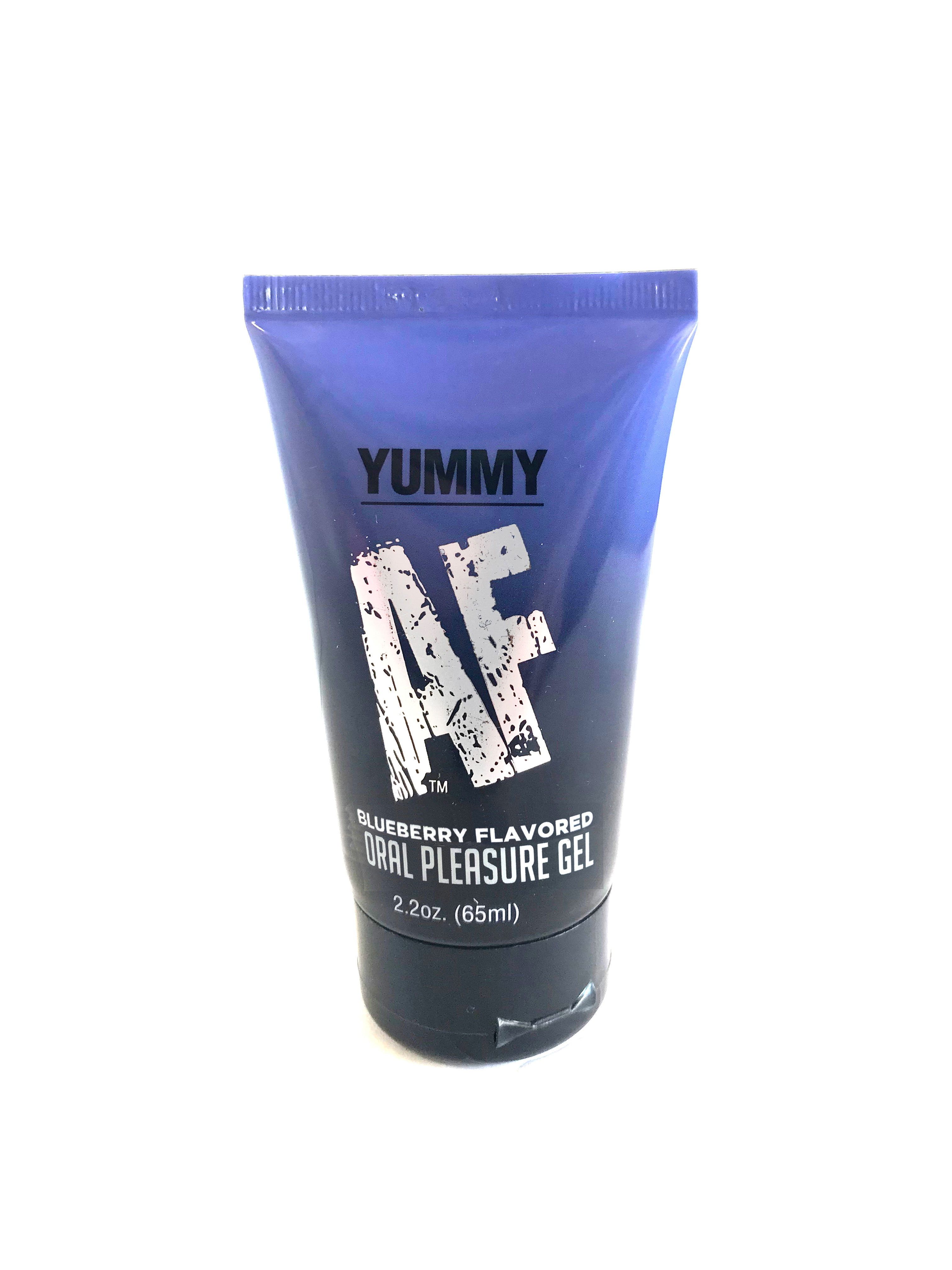 yummy af oral pleasure gel . oz blueberry 