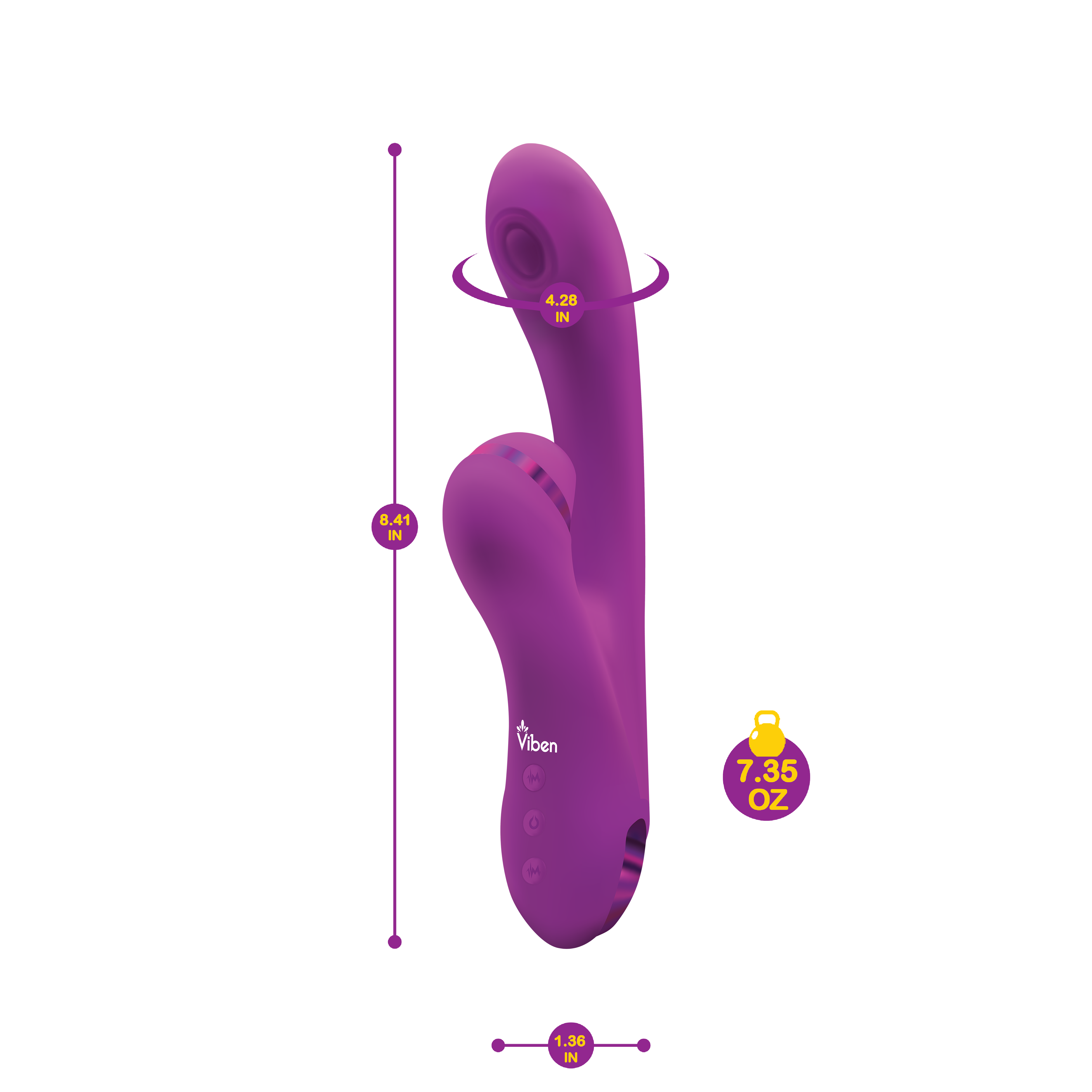 zazzle berry rechargeable thumping and  suction rabbit 