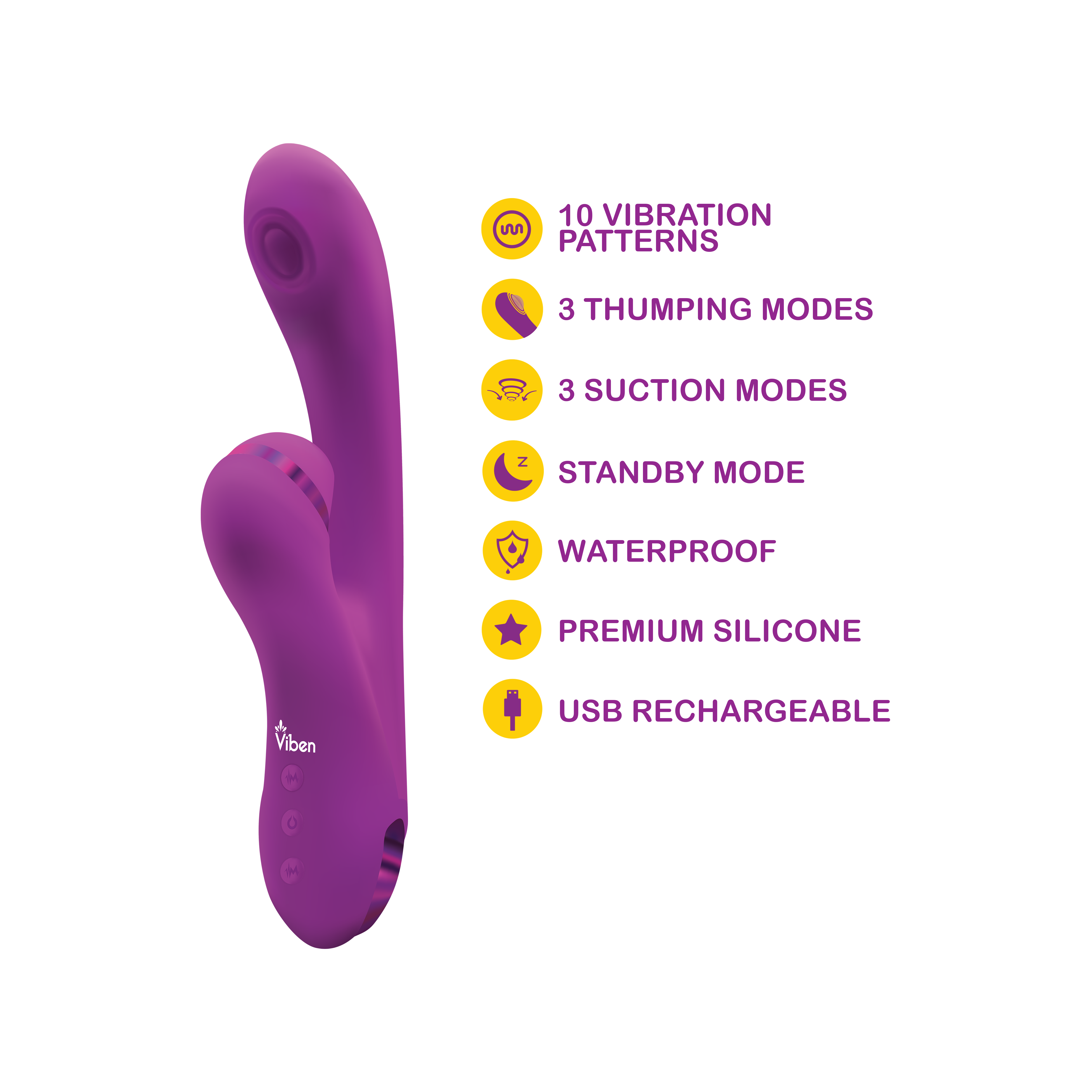 zazzle berry rechargeable thumping and  suction rabbit 