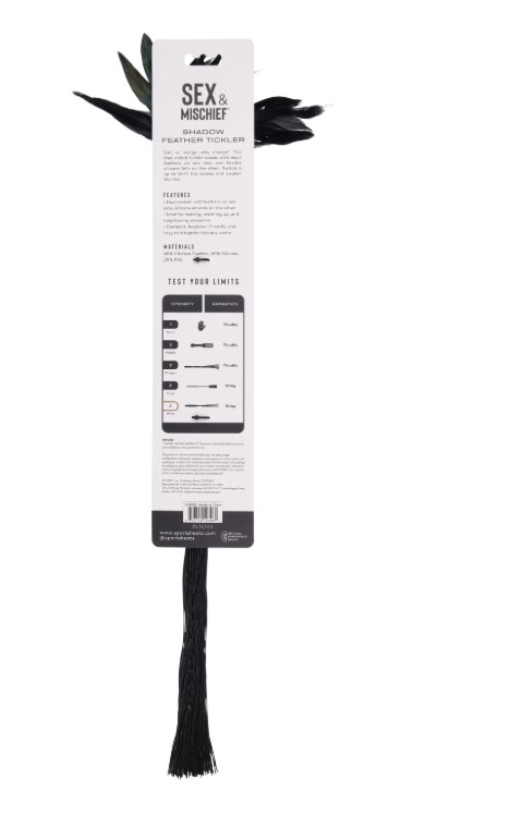Shadow Feather Tickler Black