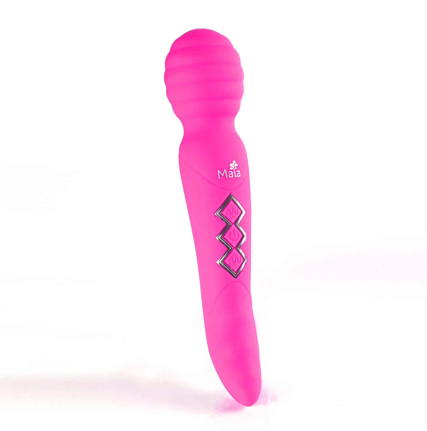 zoe twisty dual vibrating pleasure wand pink 