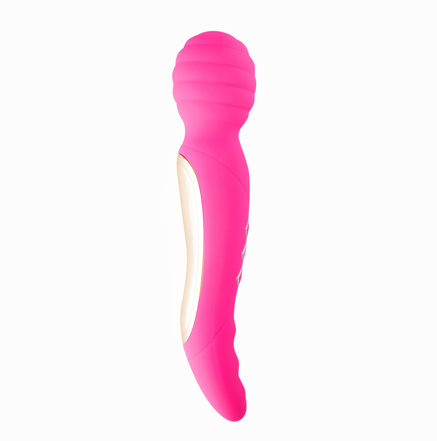 zoe twisty dual vibrating pleasure wand pink 