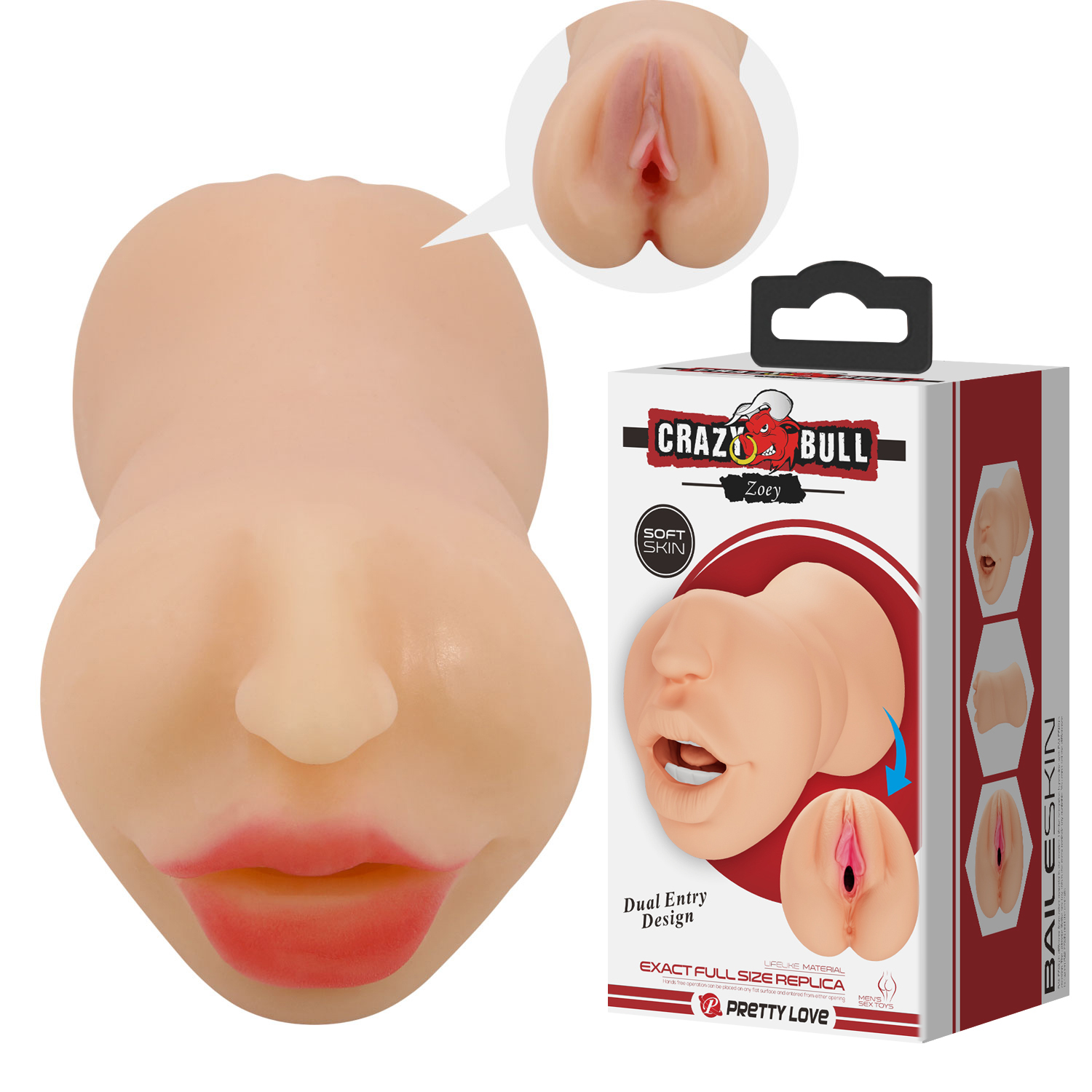 zoey mouth masturbator sleeve light 