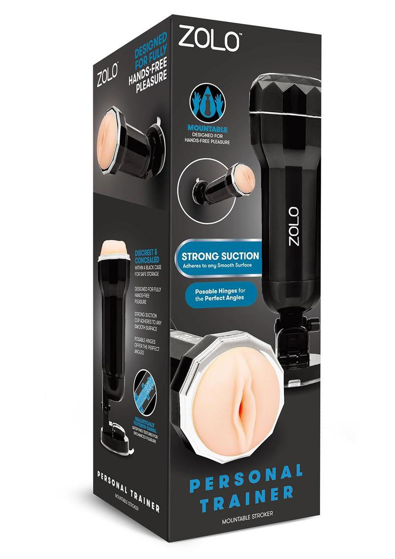 zolo original mount discreet stroker black 