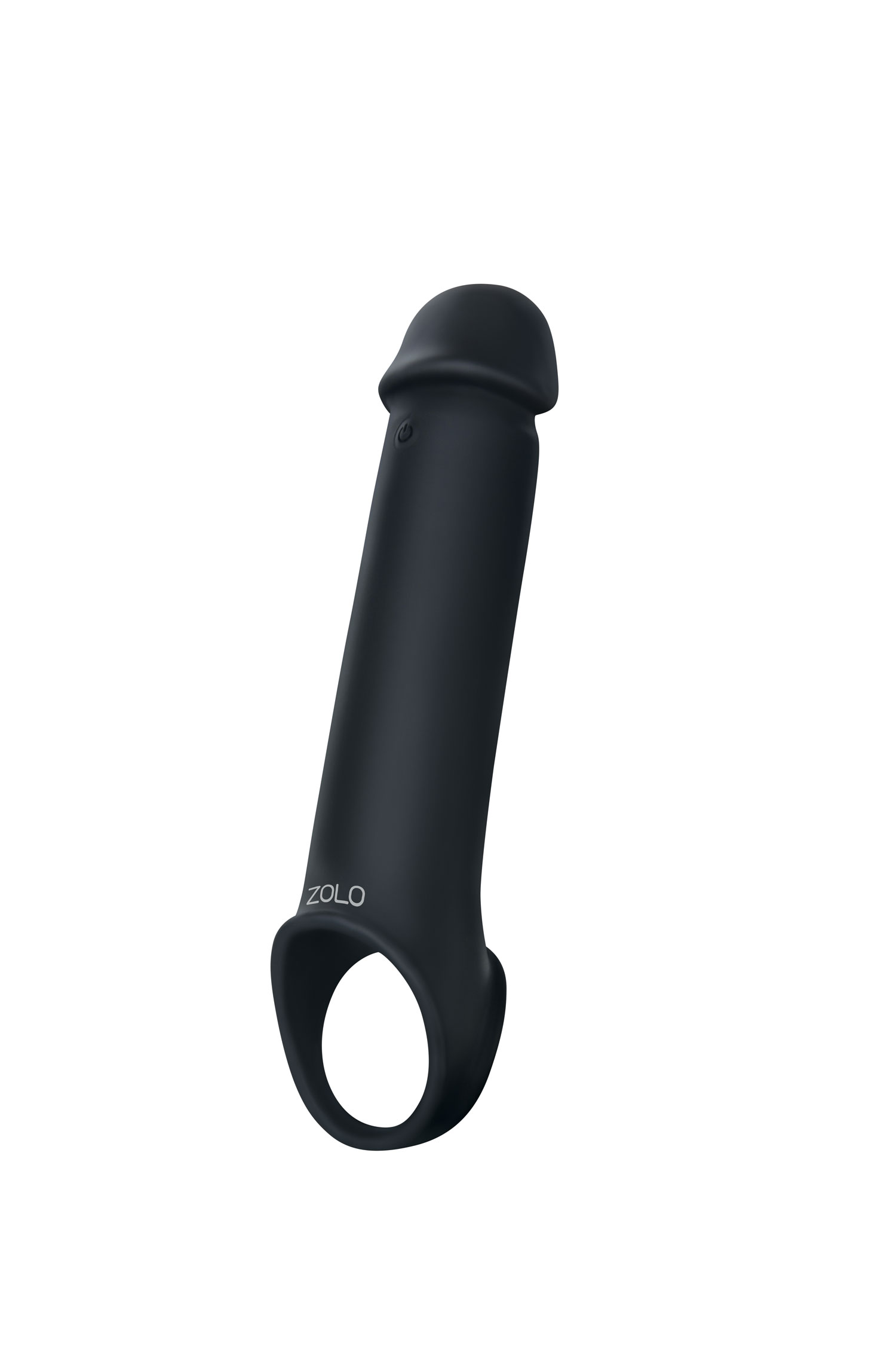 zolo vibrating penis extender black 